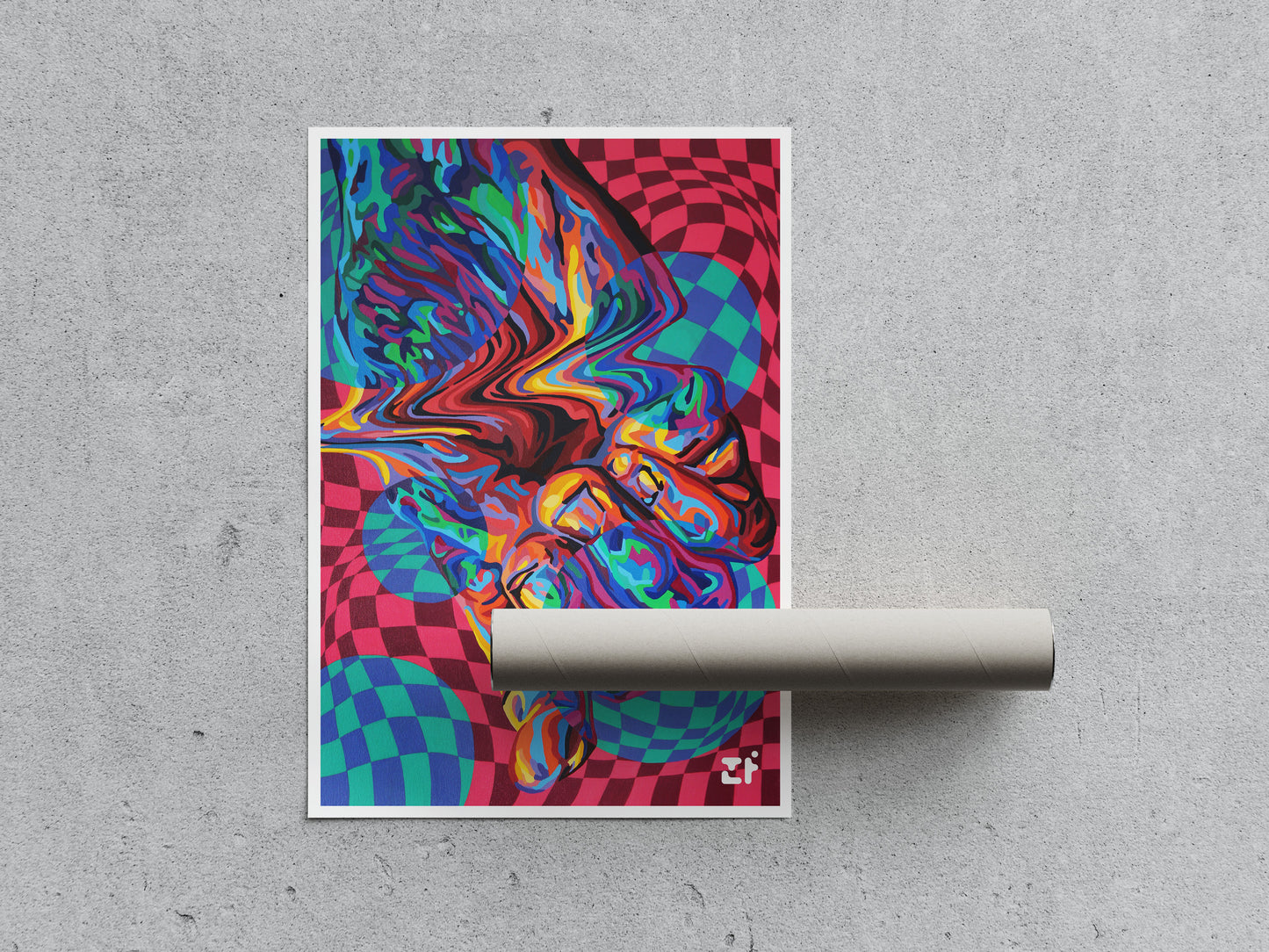 Contact Three - Premium Poster
